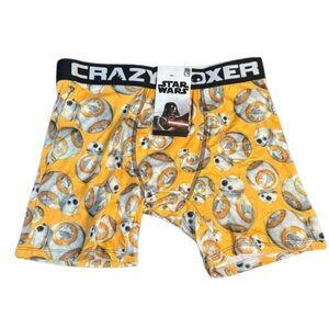 Star Wars NWT BB8 men’s boxer briefs MEDIUM